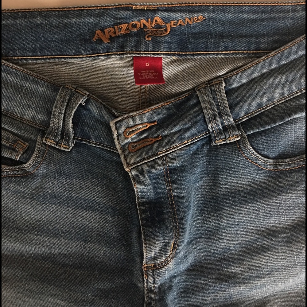 Arizona Crop Jeans Size 13